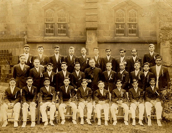 1939 Graduation Possibly St. Benedict's
Top Row, 6th from left - William (Sonny) Dolan
