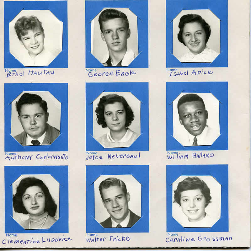 1954 Cleveland Jr. High 9th Grade
Photo from Fred Russell
