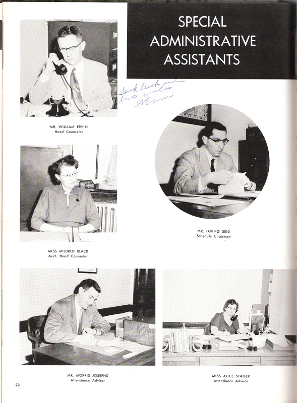 Page 72 Administrative Assistants
