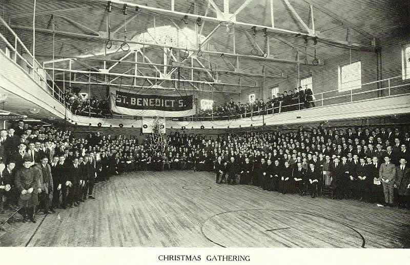 Gym 1921
Photo from “The Maroon Telolog - St. Benedict's Prep”
