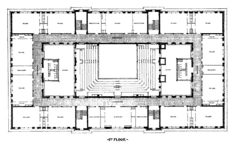 2nd Floor
Photo from American Architect Vol 61 1898
