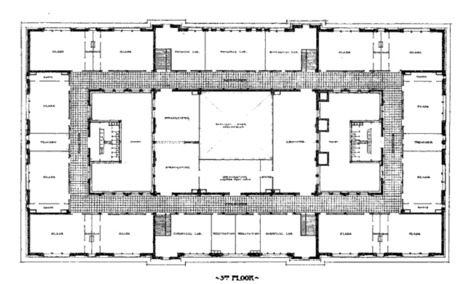 3rd Floor
Photo from American Architect Vol 61 1898
