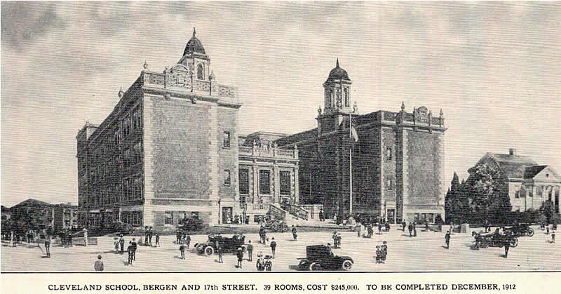 Cleveland School
Photo from “Newark in the Public Schools of Newark”
