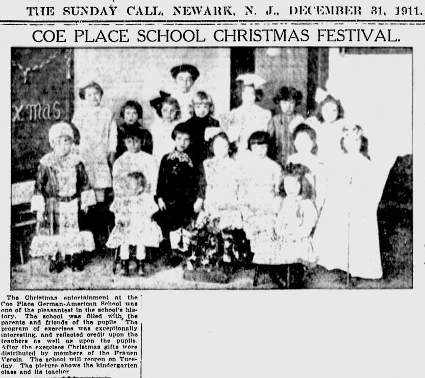 Coe Place School Christmas Festival
1911
