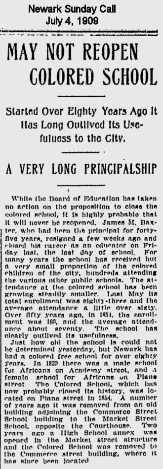 May Not Reopen Colored School
1909
