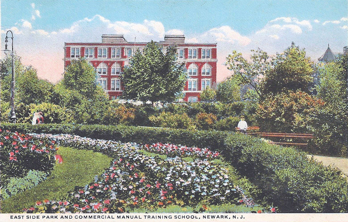 As seen from East Side Park
Postcard

