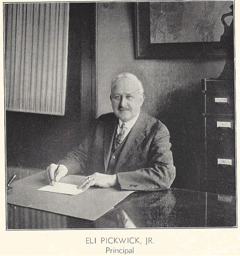 Eli Pickwick, Jr. Principal
