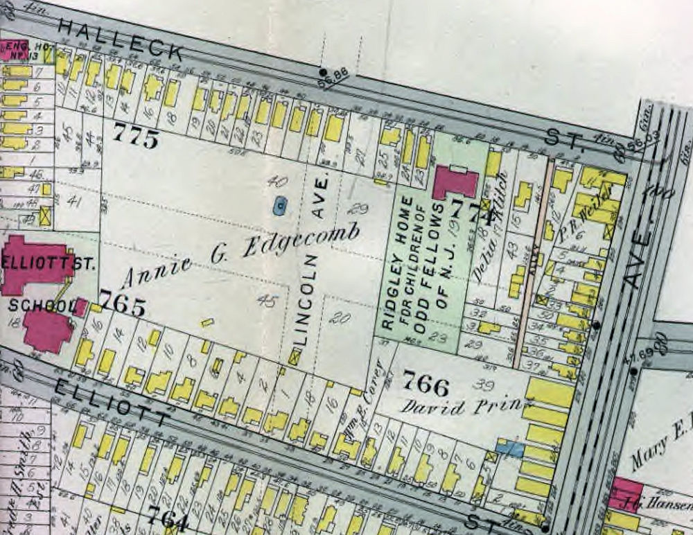 1911 Map
