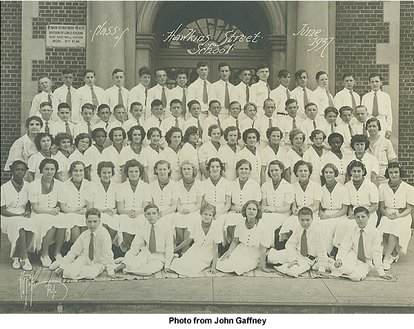 1937 June
The first boy on the top row is Walter Koot. 

