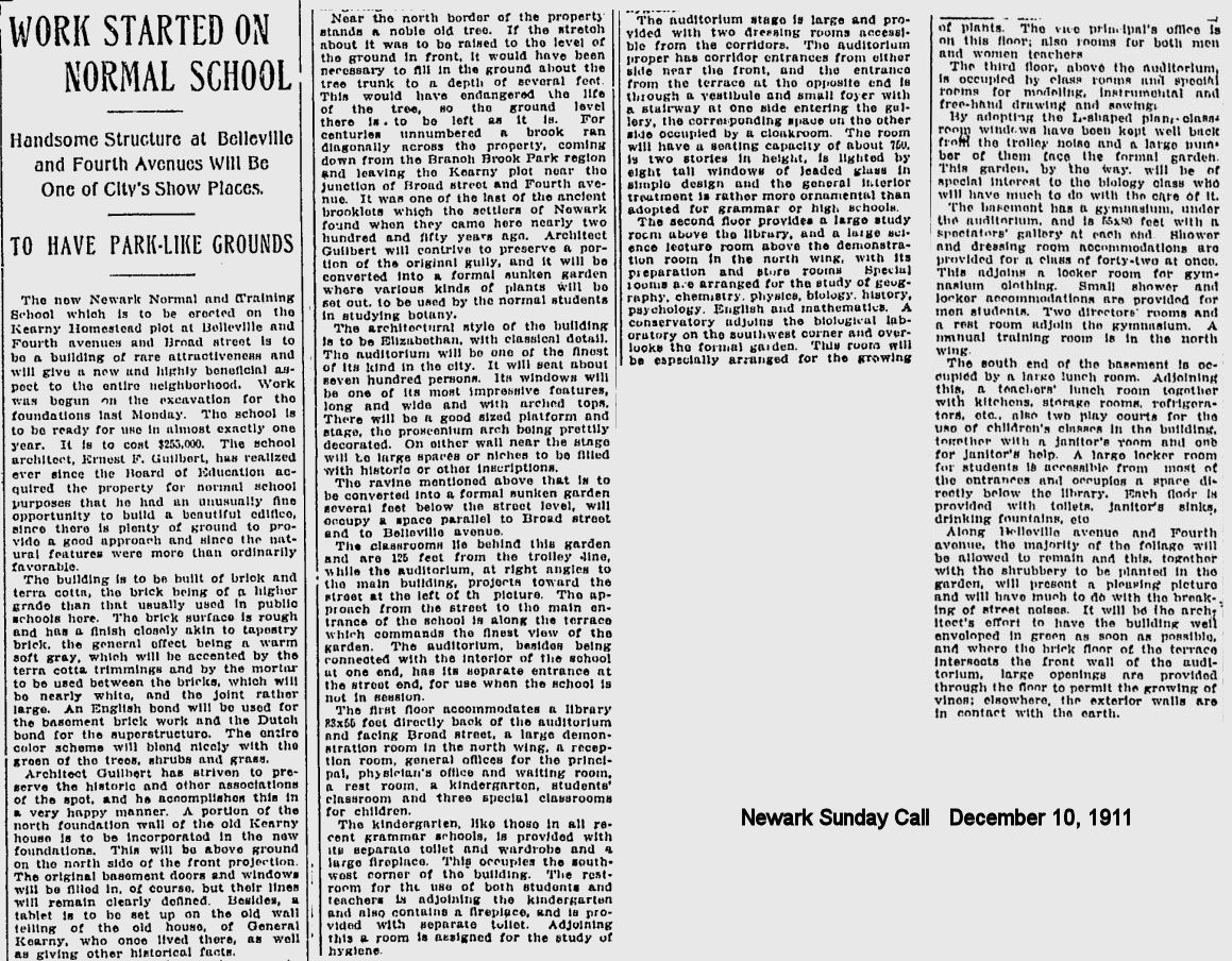 Work Started on Normal School
December 10, 1911

