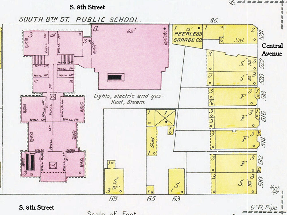 1908 Map
