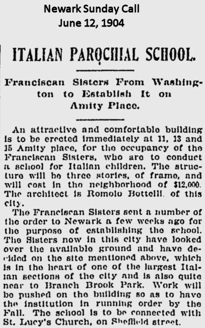 Italian Parochial School
June 12, 1904
